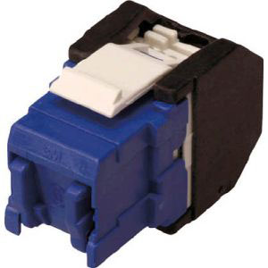 コーニング コーニング VOL-OCK6-U-BL Cat6 RJ45モジュラージャック ツールレスタイプ 青