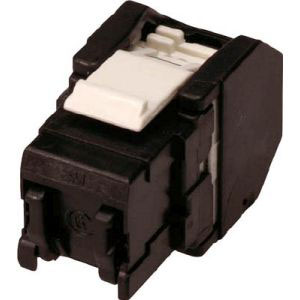 コーニング コーニング VOL-OCK6-U-BK Cat6 RJ45モジュラージャック ツールレスタイプ 黒