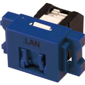 コーニング コーニング VOL-6OCBZL-BLL Cat6 RJ45モジュラージャック+JISプレート用アダプタセット