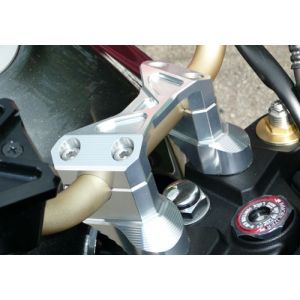 アグラス AGRAS アグラス 321-480-000 ハンドルアッパーブラケットSET シルバー ZRX1200DAEG AGRAS