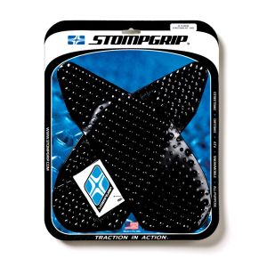 ストンプグリップ STOMPGRIP ストンプグリップ 55-10-0002B トラクションパッドタンクキット ブラック VOLCANO YZF-R1 04-06