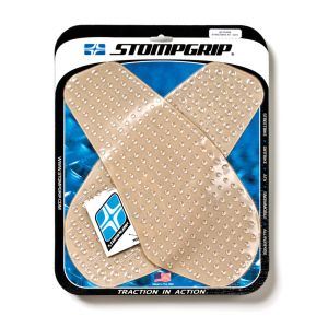 ストンプグリップ STOMPGRIP ストンプグリップ 55-10-0004C トラクションパッドタンクキット クリア VOLCANO YZF-R6 03-05