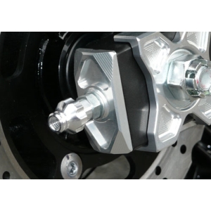 アグラス AGRAS アグラス 353-477-001B チェーンアジャスターキャップ ブルー Ninja250R AGRAS