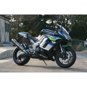 ノジマ NOJIMA ノジマ NTX634GTD-CLK DLCチタン フルエキゾースト 4-1SC Ninja1000 11-13