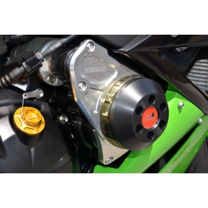 アグラス AGRAS アグラス 342-488-000TB レーシングスライダー フレーム TIN BLK ZX-6R 09-12 AGRAS