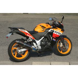 ノジマ NOJIMA ノジマ NT022GTD-CLK DLCチタン フルエキゾースト CBR250R 11-13