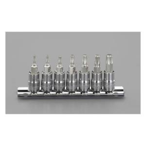 エスコ ESCO エスコ EA687AM-300  TORX ビットソケットセット 1/4DR/T8-T40