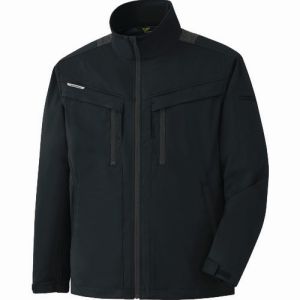 ミドリ安全 MIDORI ミドリ安全 VE2019-UE-LL ベルデクセル ハーネス対応 ストレッチ防寒ジャンパー VE2019 上 ブラック LL