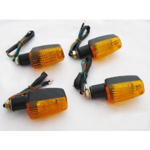 マッドマックス マッドマックス MM11-0024BA ミニウインカー CB400SFタイプ ブラック/オレンジ(4個入り）