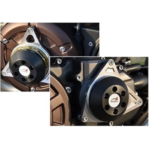 アグラス AGRAS アグラス 342-272-002TS Rスライダー ケースカバーSET TI WT V-MAX1700 AGRAS
