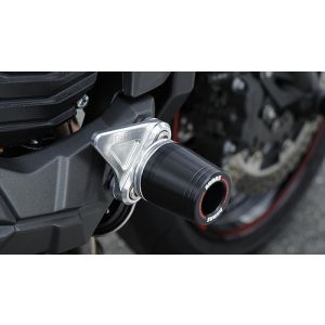 アグラス AGRAS アグラス 342-492-000BX レーシングスライダー フレーム ブラック ロゴ入り Z800 13- AGRAS