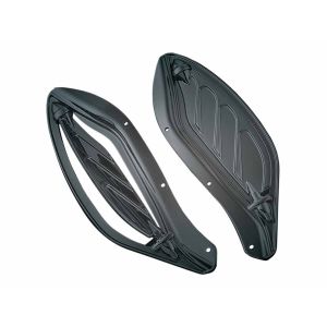 クリアキン Kuryakyn クリアキン T14-KUR1108 ドラゴンウイングエアーデフレクタ- 1pr ダークスモーク T14-KURyakyn