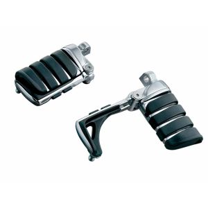 クリアキン Kuryakyn クリアキン T14-KUR4445 ISOスイッチブレードフットペグ 1ペア アダプター付