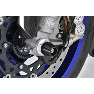 アグラス AGRAS アグラス 343-274-A0B Fアクスルプロテクター コーン BLU アルミ MT-07 14 AGRAS