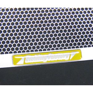 エッチングF エッチングF RGK-Z1000-00 ラジエターガード エンブレム黄 Z1000 03-06