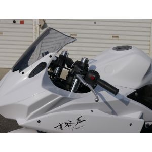 サイタニヤ サイタニヤ 3Y4R25FCSS5-W フルカウル＆シングルシート Type2レース YZF-R25 白ゲル*ファスナーver/シート高20mmアップ仕様
