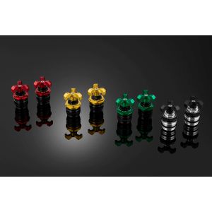 バイカーズ BIKERS バイカーズ　K0231-BLK イニシャルアジャスター 2個 ブラック Z250 13-17 Ninja250SL 15-17