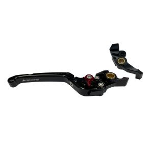 バイカーズ BIKERS バイカーズ　Y0103-BLK フロントブレーキレバー 可倒式 フラットタイプ ブラック TRICITY125 14-24 TRICITY155 17-24