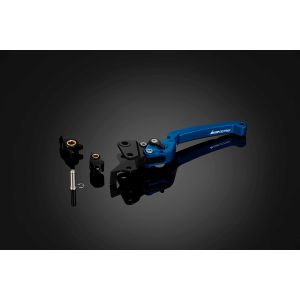 バイカーズ BIKERS バイカーズ　Y0104-BLU リアブレーキレバー 可倒式 フラットタイプ ブルー TRICITY125 14-24 TRICITY155 17-24