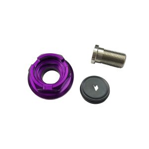 バイカーズ BIKERS バイカーズ　Y0158-PUR ステムトップボルト パープル YZF-R25/MT-25 15-24