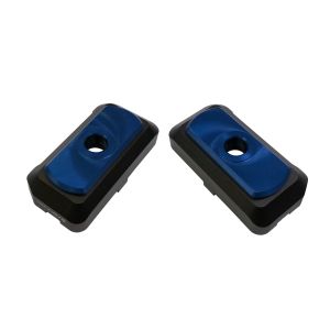 バイカーズ BIKERS バイカーズ　Y0171-BLU チェーンアジャスターキャップ 2個 ブルー YZF-R25/MT-25 15-24
