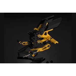 バイカーズ BIKERS バイカーズ　Y0185-LGD バックステップ ライトゴールド YZF-R25/MT-25 15-24