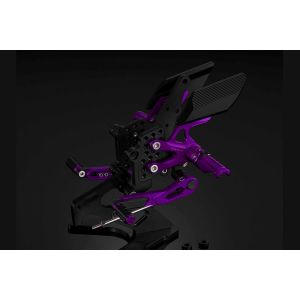 バイカーズ BIKERS バイカーズ　Y0185-PUR バックステップ パープル YZF-R25/MT-25 15-24