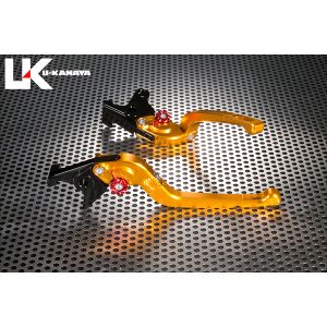 ユーカナヤ U-KANAYA U-KANAYA KA044-011-0702 レバーセット Rタイプ GD/GD Ninja250R/Ninja250