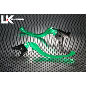 U-KANAYA U-KANAYA KA045-026-0807 レバーセット ツーリング GN/SV ER-6f/n 09-16/Ninja650/R 09-16/Ninja400/R -17