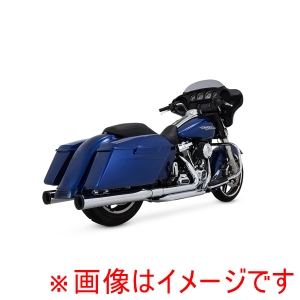 バンスアンドハインズ バンスアンドハインズ 1801-1065 Eliminator400 エリミネーター スリップオン クローム/ブラック マフラー TOURING(M8) 17-24