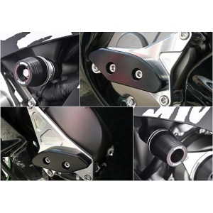 アグラス AGRAS アグラス 342-497-003B フレーム+ジェネA+スタータA BLK ZX-10R 16 AGRAS