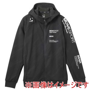 デサント DESCENTE デサント ST5SJG10M SUNSCREEN 総柄グラフィック ジャージフーディー ブラック M