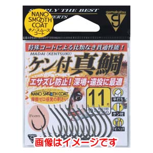 がまかつ Gamakatsu がまかつ ケン付真鯛 ナノスムースコート 11号 68478