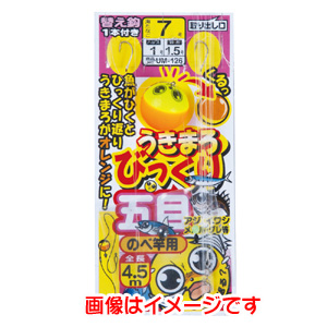 がまかつ Gamakatsu がまかつ うきまろ ビックリ五目仕掛 ノベ竿用 8号 ハリス 1.5 UM-126