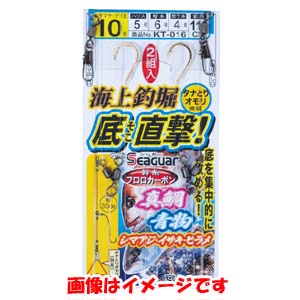 がまかつ Gamakatsu がまかつ 海上釣堀 底直撃! 仕掛 12号 ハリス 6 KT-016