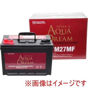 AQUA DREAM AQUA DREAM M27MF マリン用バッテリー STARTING & CYCLING BATTERY メーカー直送 代引不可 北海道沖縄離島不可