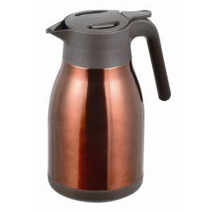 パール金属 パール金属 開閉楽々 ステンレステーブルポット 1.5L ブラウン HB-3475