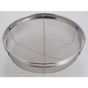 パール金属 パール金属 アットアクア ステンレス製 浅型 キッチン ザル 25cm HB-4090