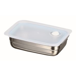 パール金属 パール金属 シールドロック ステンレス製 バルブ付保存容器 600ml HB-5049