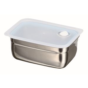 パール金属 パール金属 シールドロック ステンレス製 バルブ付保存容器 1.0L HB-5050