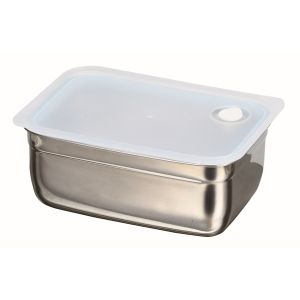 パール金属 パール金属 シールドロック ステンレス製 バルブ付保存容器 1.8L HB-5051