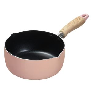 パール金属 パール金属 ナチュラルクックピュア ふっ素加工 IH対応 行平鍋 18cm ピンク HB-6659