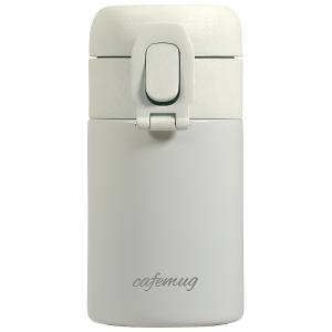 パール金属 Pearl パール金属 カフェマグ シームレス ワンタッチ マグボトル 200 オフホワイト HC-0835