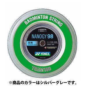ヨネックス YONEX ヨネックス ナノジー98 0.66mm NBG98-1 シルバーグレー ロール100m NBG981 024 YONEX