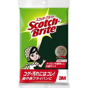 スリーエム 3M スリーエム 3M A-12S スコッチ ブライト ナイロンたわしS 大判サイズ グリーン