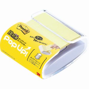スリーエム 3M スリーエム 3M WD330-WH-Y ポスト イット 強粘着ポップアップノート ディスペンサー
