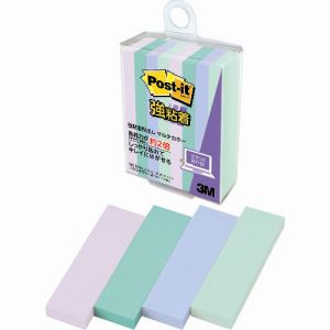 スリーエム 3M スリーエム 3M 700SS-MC-2 ポスト イット 強粘着見出し マルチカラー2