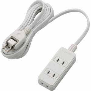 エレコム ELECOM エレコム ELECOM 3個口 スイングプラグタップ 3m ホワイト T-S02N-2330WH