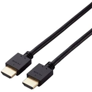 エレコム ELECOM エレコム CAC-HD1430BK/ID HDMIケーブル イーサネット対応 仕様固定 3m ブラック