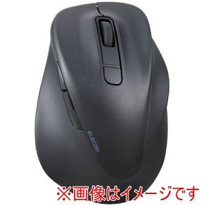 エレコム ELECOM エレコム M-XGL30BBSKBK マウス EX-G 右手専用 Lサイズ Bluetooth 5ボタン 抗菌 静音設計 ブラック
